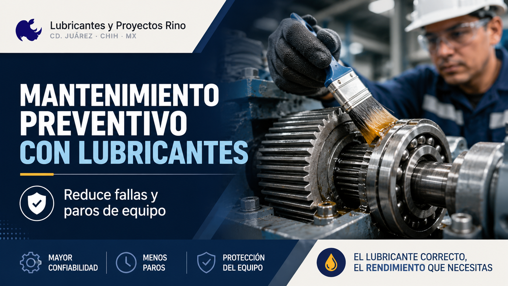Mantenimiento Preventivo con Lubricantes: Cómo Reducir Fallas y Paros de Equipo